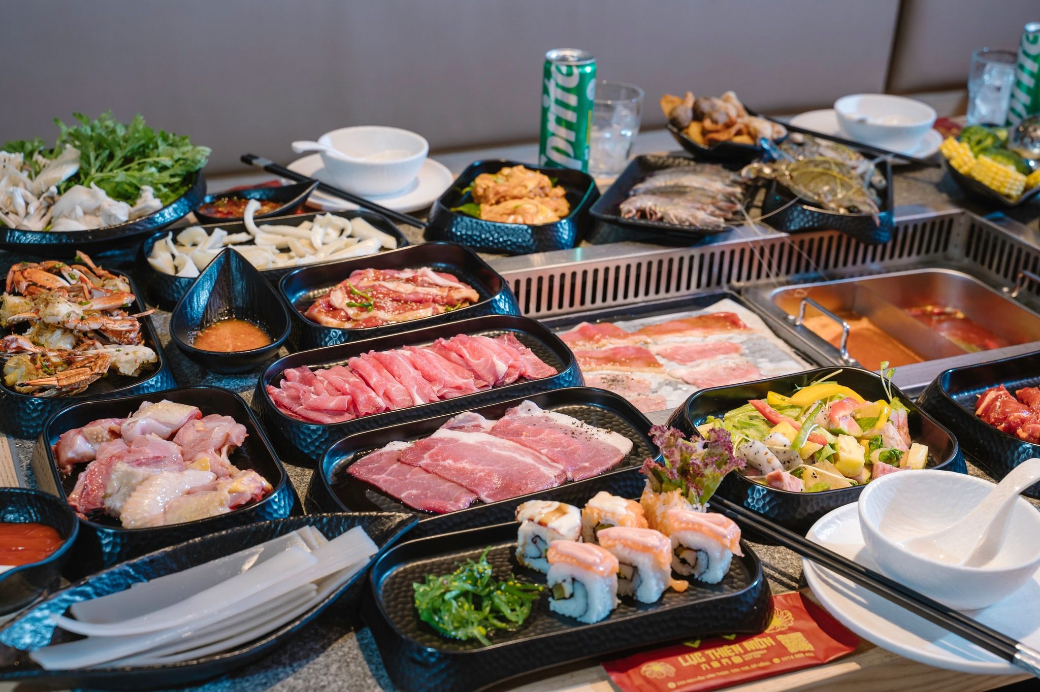 Quán lẩu nướng gần biển Mỹ Khê
