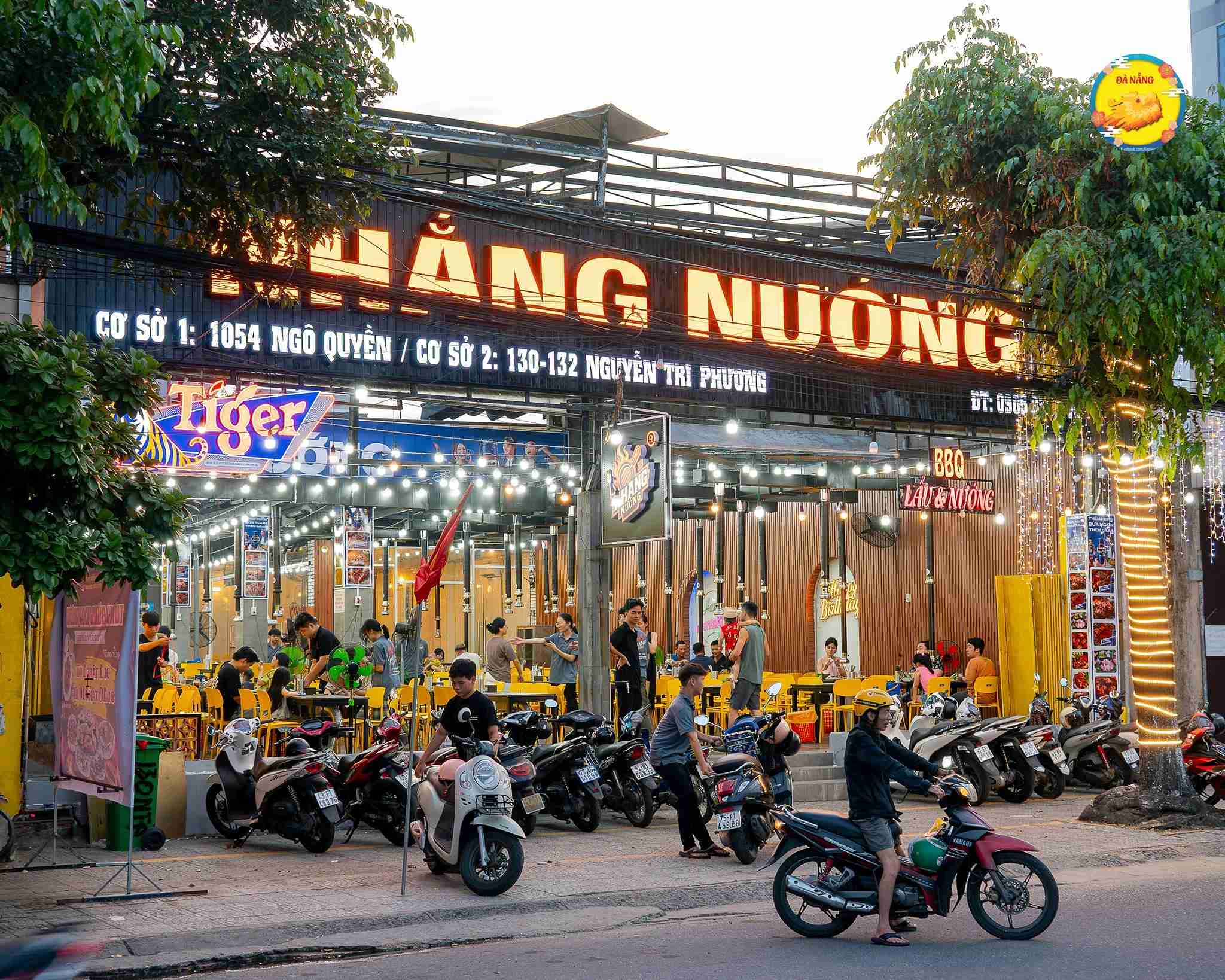 Quán lẩu nướng gần Cầu Rồng